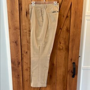 J. Crew Tan Chinos Lightweight Cotton Blend